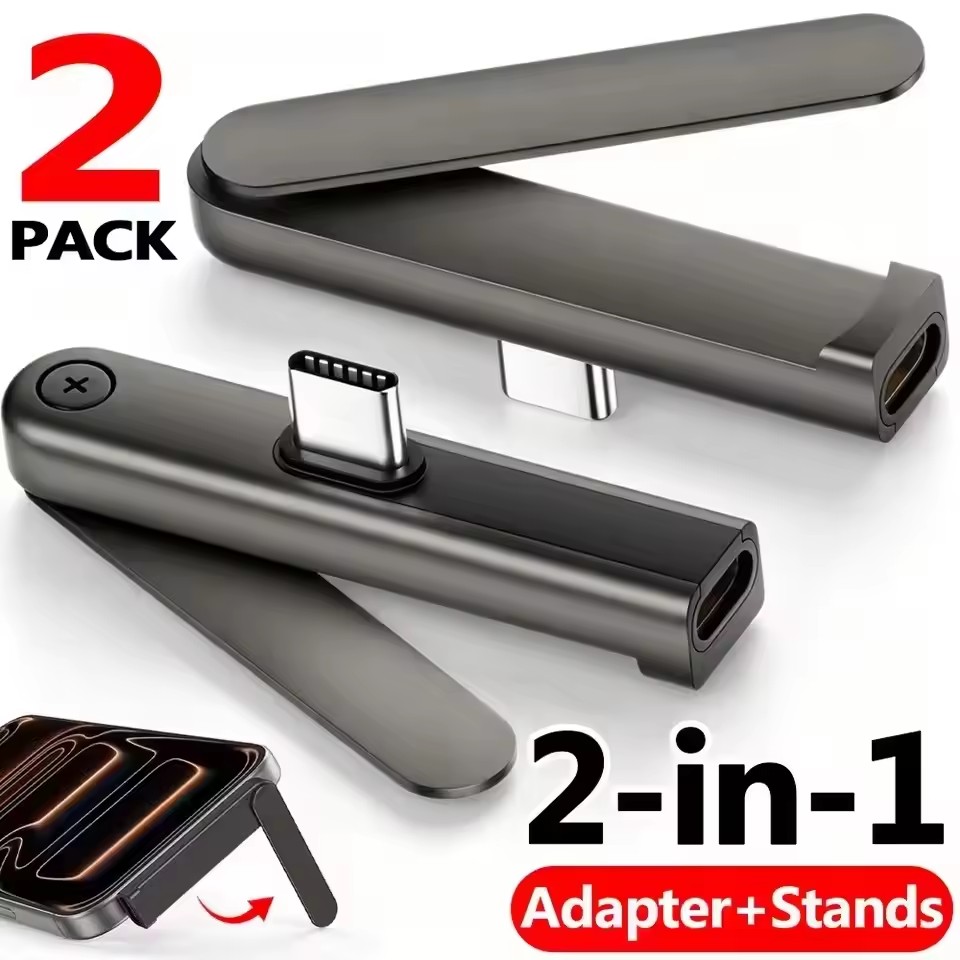 Taco Stand Holder - 2/1PCS Portable USB C To 3.5mm