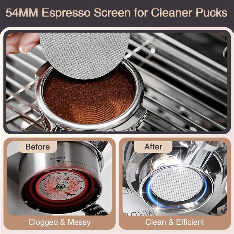ABUN 54mm Bottomless Portafilt - Breville Espresso Barista Express review and price